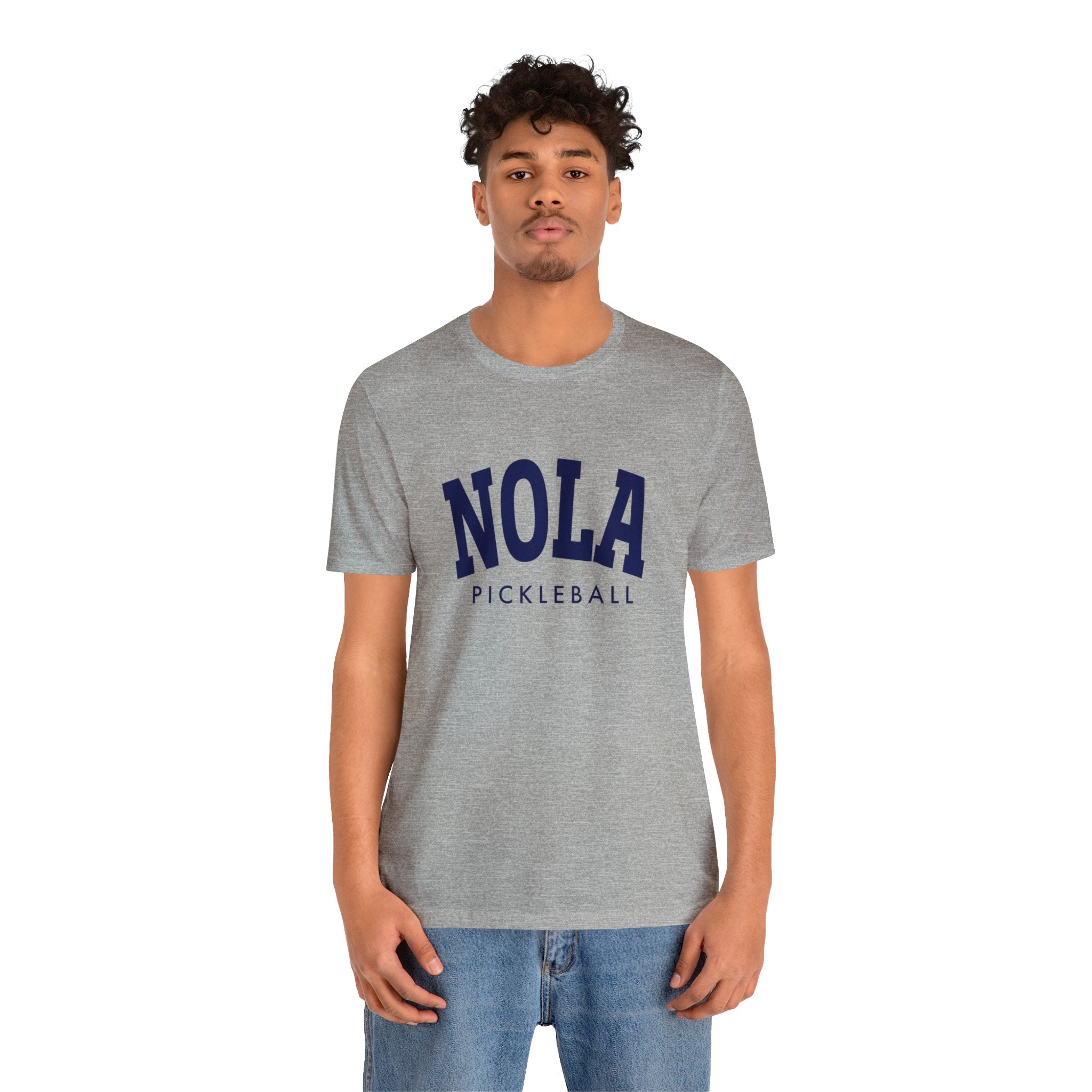 NOLA Pickleball Unisex Jersey Short Sleeve Tee