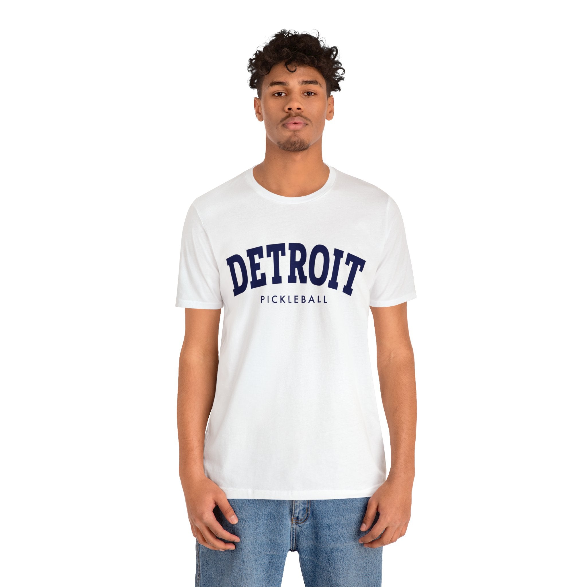 Detroit Pickleball Unisex Jersey Short Sleeve Tee