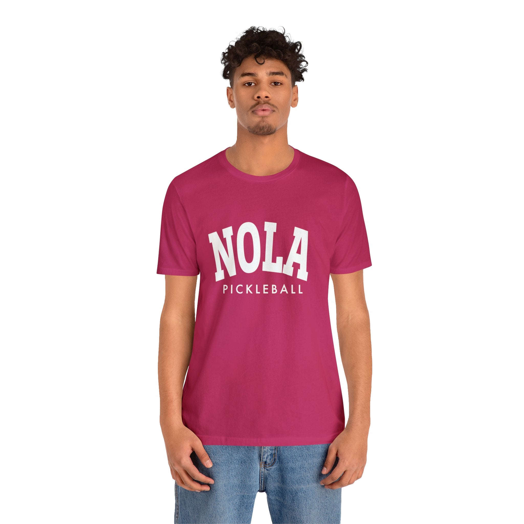 NOLA Pickleball Unisex Jersey Short Sleeve Tee