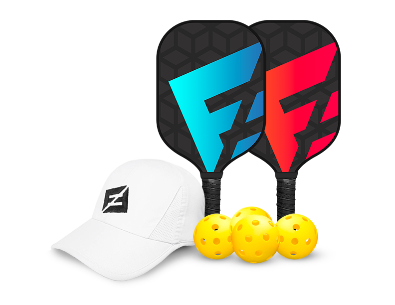 Pickleball Set- 2 Pack + Hat