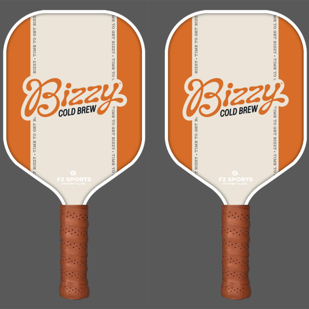 bizzy cold brew pickleball paddle design